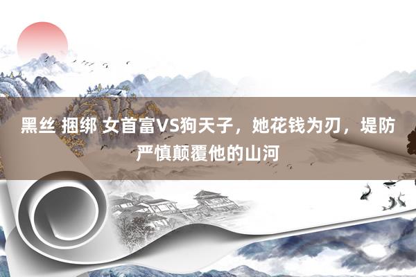 黑丝 捆绑 女首富VS狗天子，她花钱为刃，堤防严慎颠覆他的山河